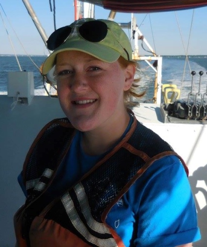 Photo of Coastal Geo Lab Summer 2016 REU student, Rebecca Whitney
